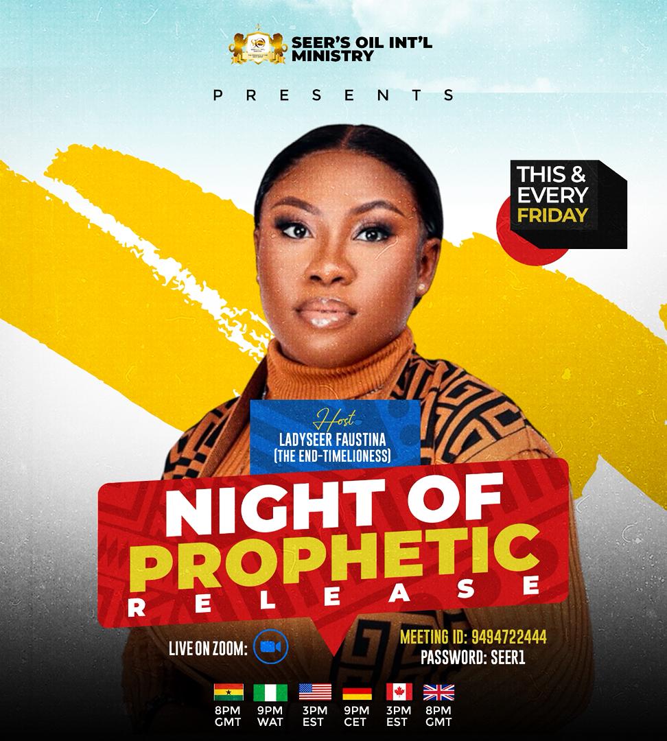 Night Of Prophetic Release